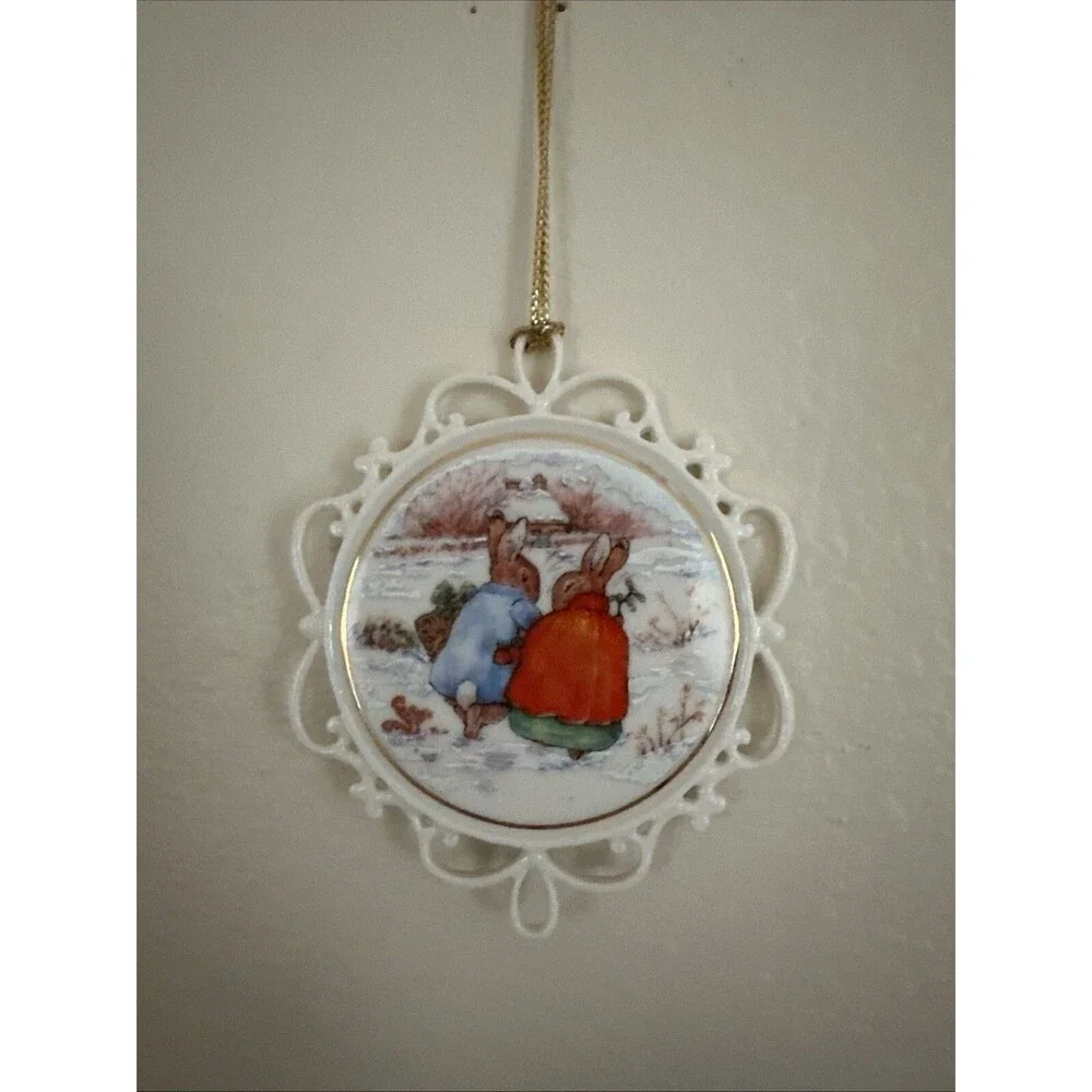 Wedgwood 1996 Peter Rabbit Wedgwood Ornament